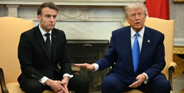 «До сих пор приходит в себя от удара»: Трамп посмеялся над Макроном из-за пощечины жены, когда речь шла об Иране (видео)»>