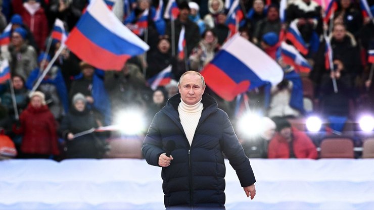 путин в толпе