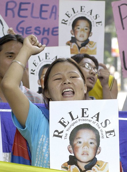 тибет, протесты, панчен лама