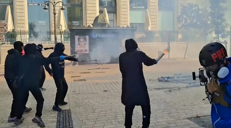 протесты во Франции