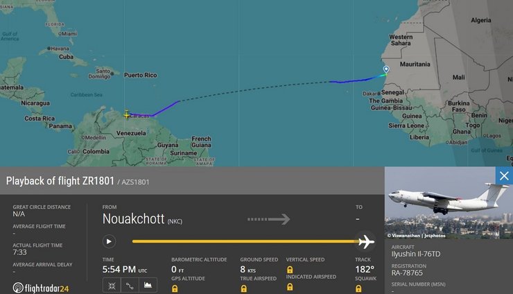 ил 76 россия венесуэла
